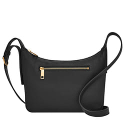 Fossil Women's Cecilia Leather Small Crossbody Purse Handbag  Black (M