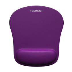 TECKNET Mouse Pad with Wrist Support  Ergonomic Gaming Mouse Pad Pain Relief  Portable Comfortable Mousepad for Computer  Laptop  Office  Home and Tra