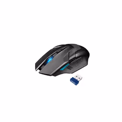 TECKNET 2.4G USB Wireless Optical Gaming Mouse, 8 Buttons, 4800DPI Nano Receiver for Windows XP, Vista, WIN7, WIN8, Win10, MA ...