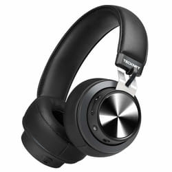 TeckNet Bluetooth Headphones, Wireless Over Ear Hi-Fi Stereo Headset Earphones With Noise Cancelling Microphone For Hands-Free Calling and Wired...