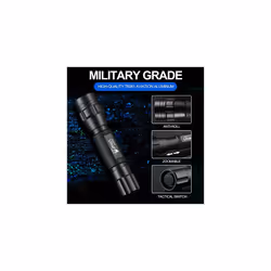 IR Torch 940nm LED Infrared Illuminator Zoomable IR Light with Flashlight Holster, 2600mAh Rechargeable Battery and Charger, for Hog Coyote Fox