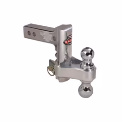 6 in. Aluminum Adjustable Hitch with Dual Ball