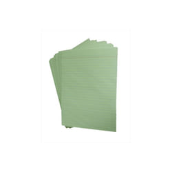 Sulphite Theme Paper With Red Headline And No Margin, 8.5 x 11 In. - White