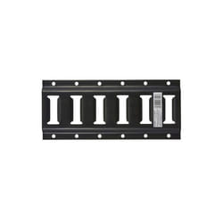 12 in. Horizontal E Track, Black