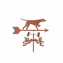 Pointer Dog Weathervane with Roof Mount