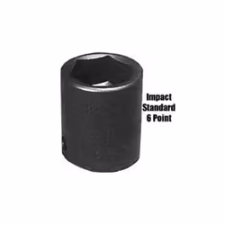 Socket Impact 0.94 Inch 0.5 Inch Drive Deep 6 Point
