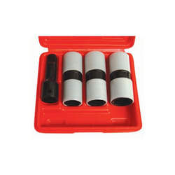 3 Pc. 0.5 In. Drive Thin Wall Flip Impact Socket Set With Protective Sleeve