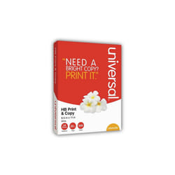 Universal UNV91205 20 lbs Multipurpose Paper, Bright White - 5 Reams per Case