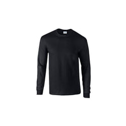 Gildan 2316779 2XL Mens Irregular Mill Graded Long Sleeve T-Shirt, Black - Case of 12