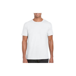 Gildan 2327324 White First Quality Adult T-Shirt, Large - Case of 12