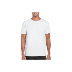 DDI 2327325 Gildan Men&apos;s Short Sleeve T-Shirt - White  Medium Case of 12