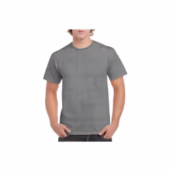 DDI 2337540 Gildan Heavy Cotton Men's T-Shirt - Graphite Heather Small Case of 12