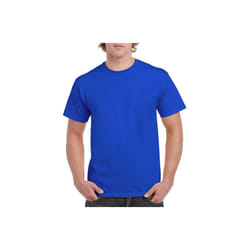 DDI 2337574 Gildan Heavy Cotton Men&apos;s T-Shirt - Indigo Blue  Large Case of 12
