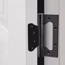 6 Pack Non-Mortise Door Hinges  4 x 3 inch Stainless Steel Door Hinge