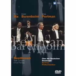Warner Music Itzhak Perlman - Beethoven: Triple Concerto and Choral Fantasy, DVD, Classic, DVD, Itzhak Perlman, Physical medi ...