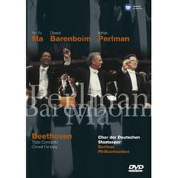 Warner Music Itzhak Perlman - Beethoven: Triple Concerto and Choral Fantasy, DVD Classic