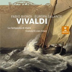 Warner Music Fabio Biondi - Vivaldi: Concerti con titoli, CD Classic