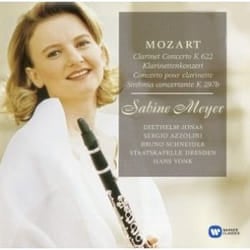 Warner Music Sabine Meyer - Mozart: Clarinet Concerto in A Major K622/Sinfonia, CD Classic