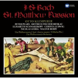 Warner Music Elisabeth Schwarzkopf - Bach: St.Matthew Passion, 3CD CD Classic