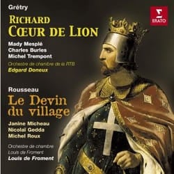 Warner Music Various - Grétry: Richard Coeur de Lion, Rousseau: Le devin du village, 2CD CD Classic