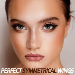 Anglicolor Liquid Eyeliner Stamp  Winged Eyeliner Stamp  Waterproof Long Lasting Dual Ended Eyeliner Pen for Women Christmas Gift (01-Black)