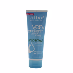 Alba Botanica Very Emollient Cream Shave Unscented 8 Oz