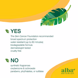 Alba Botanica Sport Sunscreen Spray for Face and Body  SPF 50  5 fl oz Bottle