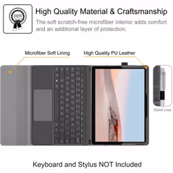 FINTIE Case Compatible with Microsoft Surface Go 3 2021 / Surface Go 2 2020 / Surface Go 2018 - Multi-Angle Portfolio Business...