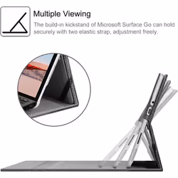 FINTIE Case Compatible with Microsoft Surface Go 3 2021 / Surface Go 2 2020 / Surface Go 2018 - Multi-Angle Portfolio Business...