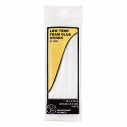 Woodland Scenics ST1446 Low Temp Foam Glue Sticks (x10) Railway Landscaping Scenics