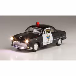 Woodland Scenics JP5593, Police car model, Preassembled, Any gender, 14 yr(s), Black, White, Land vehicle model