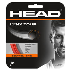 HEAD Lynx Tour Tennis String (16g-1.30mm  Orange)