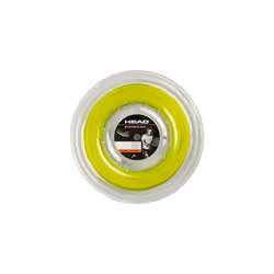 Synthetic Gut Tennis String 200m Reel, 16 Gauge, Yellow