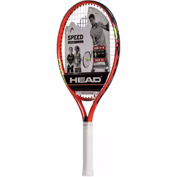 HEAD Speed Kids Tennis Racquet - Beginners Pre-Strung Head Light Balance Jr Racket - 21 Inch  Red