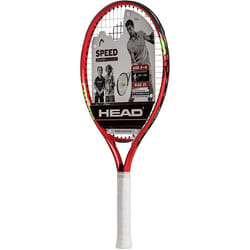 HEAD Speed Kids Tennis Racquet - Beginners Pre-Strung Head Light Balance Jr Racket - 21 Inch  Red