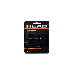 HEAD unisex adult 12 XtremesoftTM HEAD Xtreme Soft Racquet Overgrip Tennis Racket grip Tape 3 Pack Black  Black  Pack US