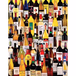 White Mountain Puzzles Wine Bottles Jigsaw puzzle 1000 pc(s)