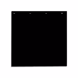 Buyers Products  2 Pack  Super Durable Black Polymer Mudflaps 24x24 Inch  RC24PPBPKGD
