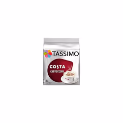 Tassimo Coffee Costa Selection - Costa Latte/Costa Cappuccino/Costa Americano Coffee Pods - 6 Packs (64 Drinks)