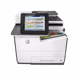 HP PageWide Enterprise Color MFP 586dn, Thermal inkjet, Colour printing, 2400 x 1200 DPI, A4, Direct printing, Black, White
