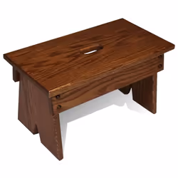 Peaceful Classics Step Stool Amish Handmade Kids Step Stool Bathroom Bedroom Living Room Or Kitchen Step Stool for Adults ...