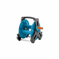 GARDENA Classic Hose Reel 50: Water hose reel for garden hose max. 50 m (13 mm tube), compact structure, with drip device, an ...