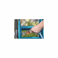 GARDENA Classic Hose Reel 50: Water hose reel for garden hose max. 50 m (13 mm tube), compact structure, with drip device, angled hose connector