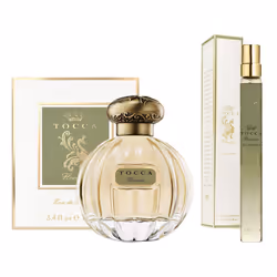 Tocca Florence Perfume Set for Women 100 ml (3.38 oz) + 10 ml (0.34 oz) - Classic Floral Bergamot Pear Gardenia Fragrance ...