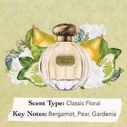 Tocca Florence Perfume Set for Women  100 ml (3.38 oz) + 10 ml (0.34 oz) - Classic Floral  Bergamot  Pear  Gardenia Fragrance ($172 Value)