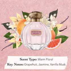 Tocca Cleopatra Perfume Set for Women  100 ml (3.38 oz) + 10 ml (0.34 oz) - Warm Floral  Grapefruit  Jasmine  Vanilla Musk ($172 Value)