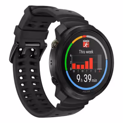 Polar Vantage M 40-59-7010 smartwatch / sport watch 3.25 cm (1.28") AMOLED Digital 416 x 416 pixels Touchscreen Black GPS (satellite) - Additional view 3