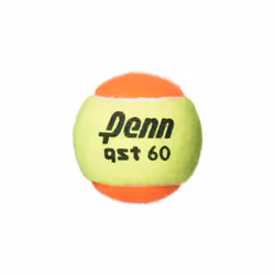 Penn QST 60 Tennis Balls - Youth Felt Orange Tennis Balls for Beginner