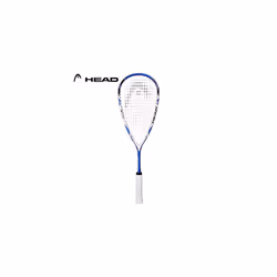 Microgel 125 Squash Racquet - Blue/White, Size 100