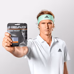 HEAD Hawk Touch Tennis Racket String 40' Set - Monofilament Racquet String  17 Gauge